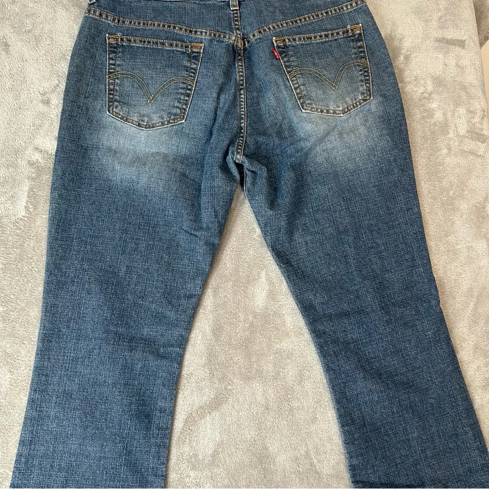 Vintage Levi's 515 Nouveau Boot Cut Jeans Women's‎ Sz 12 M Blue Med Wash Denim